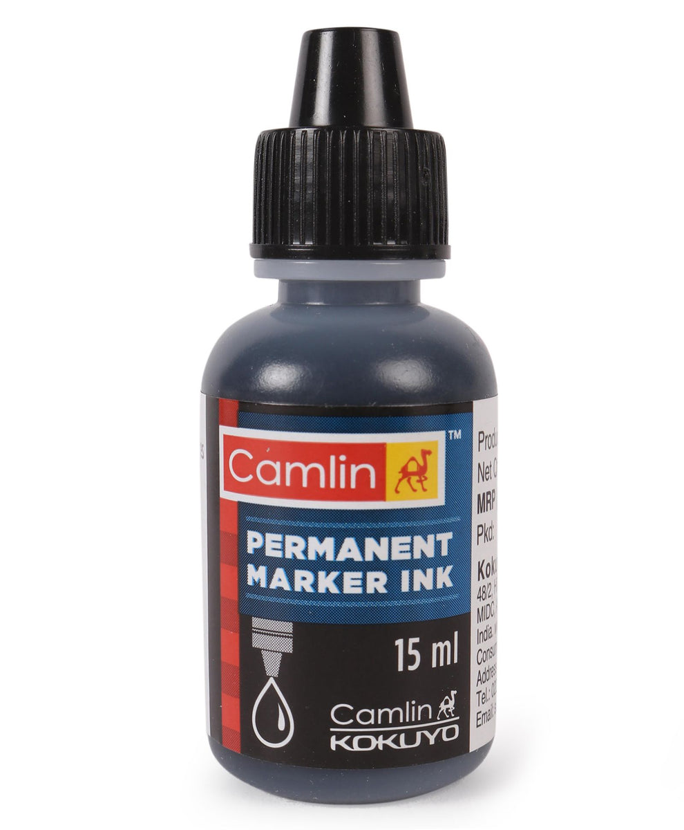 Kokuyo Camlin Permanent Marker Pen Black - Permanent Marker