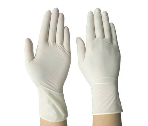 613 Rakshak Latex Rubber Examination Hand Gloves