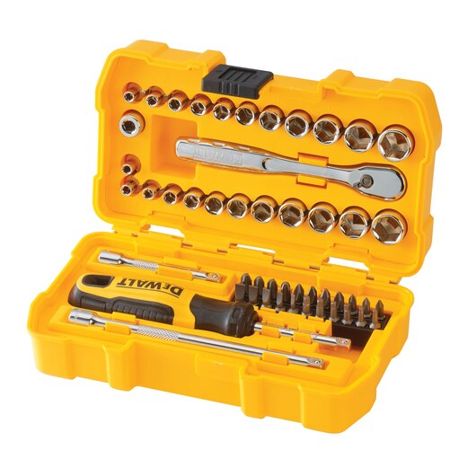 Dewalt Dwmt81610-0 1 4inch Sq. Drive Nano Socket Set Mm (set Of 50pc 