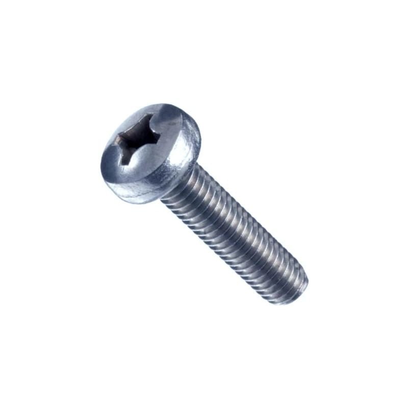 #6-20 Steel Sheet Metal Screws 3/8 Length - Zinc Plated Phillips Pan Head (Pack Of 100)