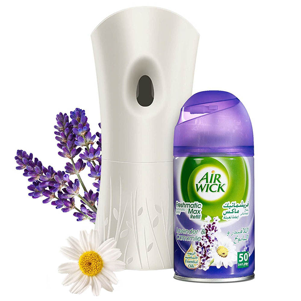 Air Wick Life Scents Air Freshener Freshmatic Fresh Water Automatic Spray  Starter Kit – 3184273 –