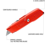 Stanley 10-189C Self Retracting Utility Knife