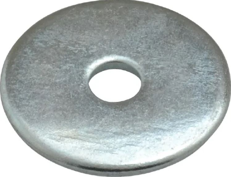 Zinc Plated 2D Flat Washers