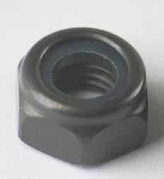 Black Oxide Nylock Nuts