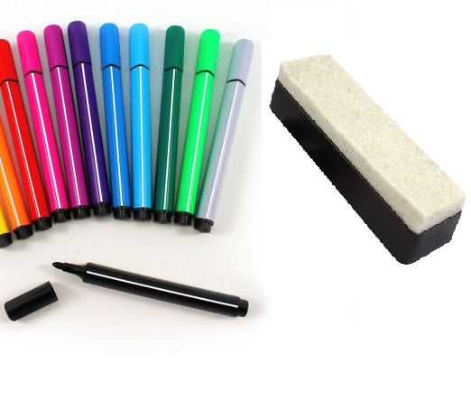 Markers & Erasers