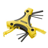 Stanley 0-95-935 9 Piece Triangle Folder Hex Key Set