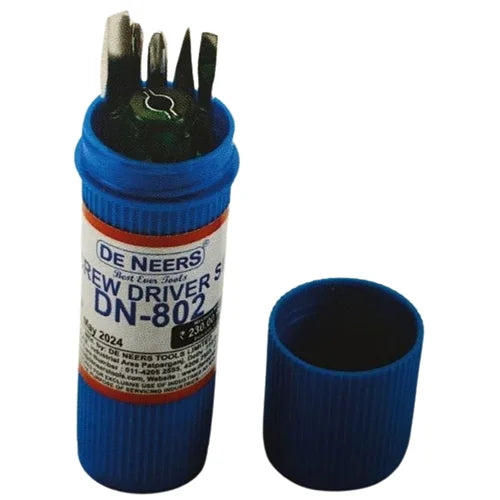 De Neers 6 Pieces Screw Driver Set SD-802 (Pack of 2)