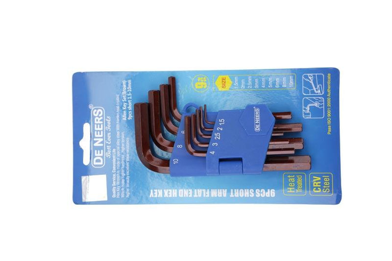 De Neers Allen Key Set Brown