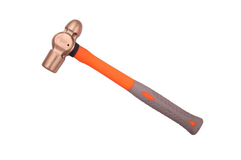 De Neers Copper Hammer Ball Pein with Fiberglass Handle 230-1130gms