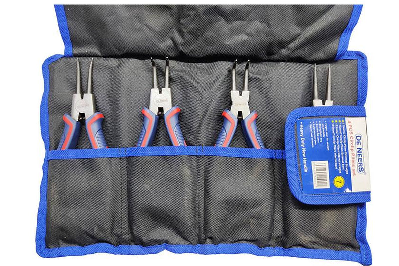 De Neers Circlip Plier 4 Pcs Set