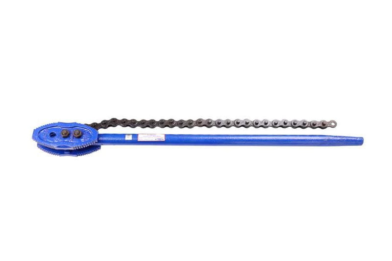 De Neers Chain Pipe Wrenches Heavy Duty Solid Handle 75mm-500mm