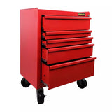 Stanley STST74422-8 Eco Roller Red Cabinet With 5 Drawers 699 x 460 x 797 mm