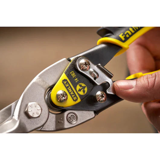 Stanley 2-14-563 Straight Cut Compound Action Aviation Snips 254mm
