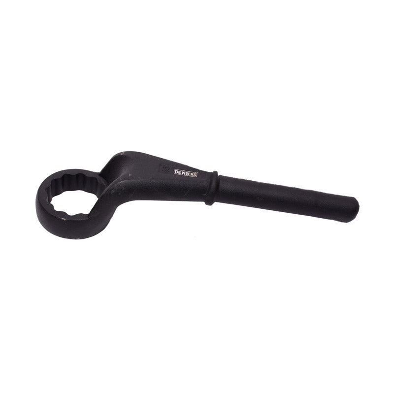 De Neers Deep Offset Slogging Ring Spanner Round Handle 22mm-120mm