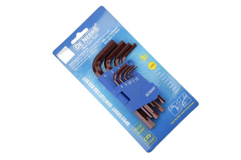 De Neers Allen Key Set Brown