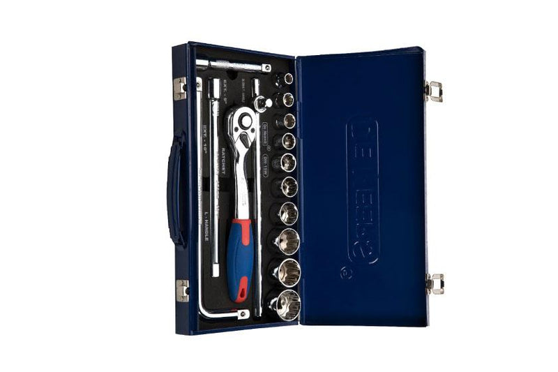 De Neers 12.5mm 1/2 Hex Bi-Hex Drive Socket Set