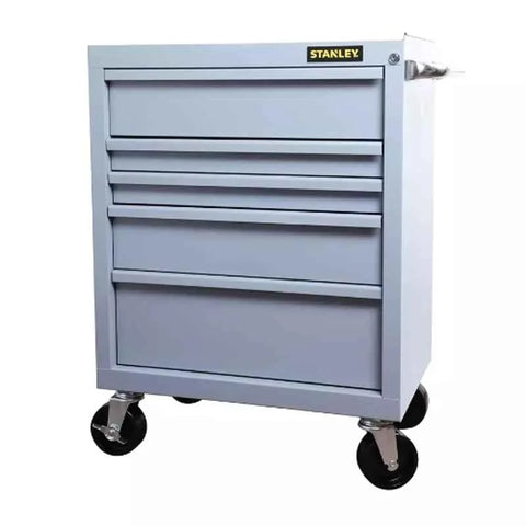 Stanley STST74420-8 Eco Roller Grey Cabinet With 5 Drawers 699 x 460 x 797 mm