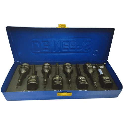 De Neers Impact Torx Socket Set 8pcs