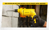 Stanley SDH550KM 550W 10mm Percussion Drill Mechanic Kit With 120 Pcs Hand Tools And Accessories