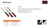 Black Decker BDHT16938 3 PC Wood Chisel Set