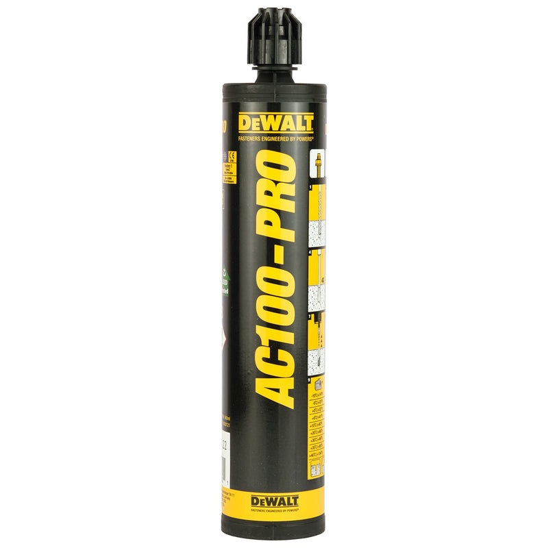 Dewalt DFC1230100 Adhesive Cartridge AC100-Pro Vinylester Anchor (Styrene-free)