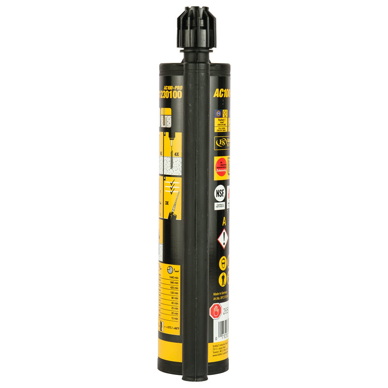 Dewalt DFC1230100 Adhesive Cartridge AC100-Pro Vinylester Anchor (Styrene-free)