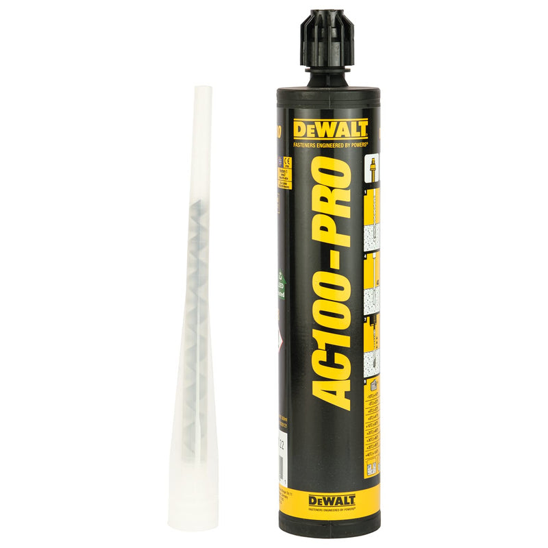 Dewalt DFC1230100 Adhesive Cartridge AC100-Pro Vinylester Anchor (Styrene-free)