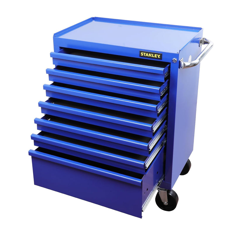 Stanley STST74425-8 Eco Roller Blue Cabinet With 7 Drawers 699 x 460 x 797 mm
