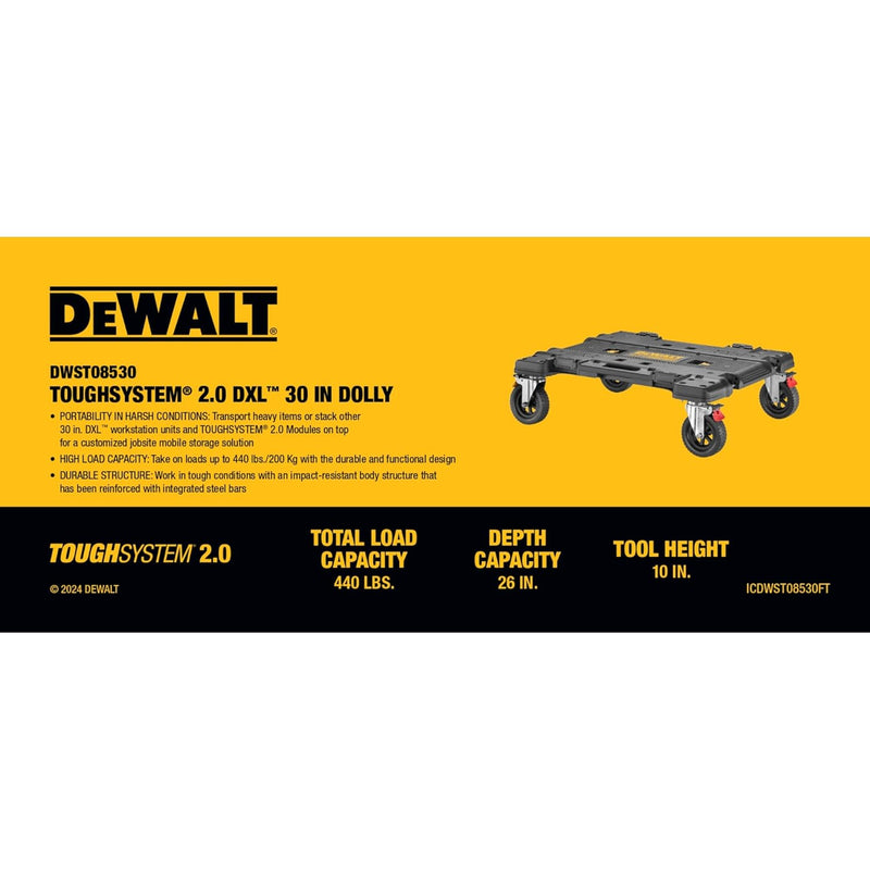 DeWalt DWST08530-1 Tough System 2.0 Dxl Dolly