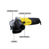 Stanley STGS9125 900W Small Angle Grinder