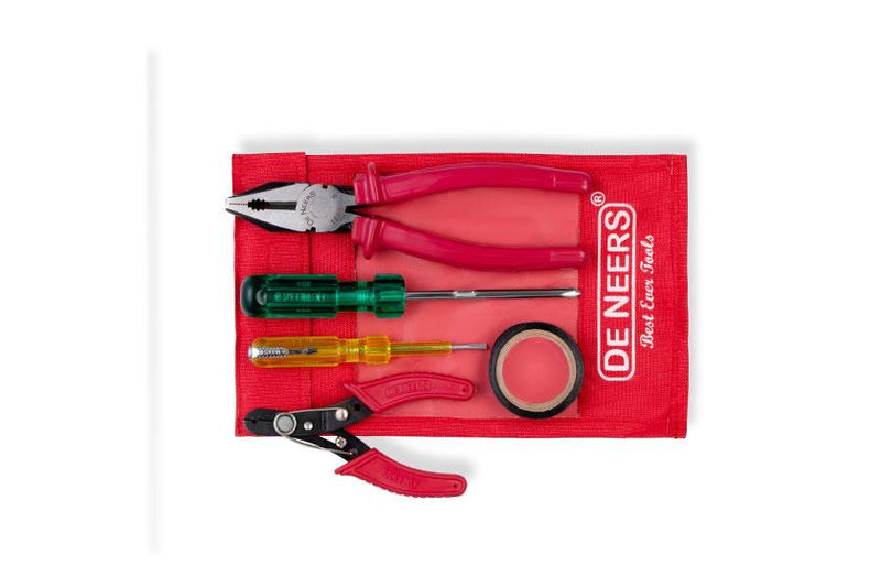 De Neers Electrician Tool Kit in Tetron Pouch Packing