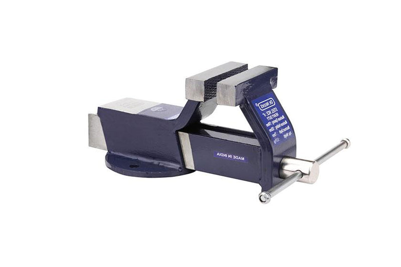 De Neers All Steel Bench Vice Fixed Base