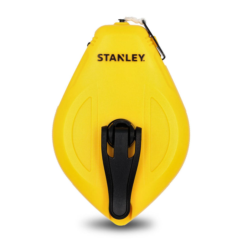 Stanley STHT47113-0 1:1 Plastic Chalk Reel with Blue Chalk & Level Kit 30m