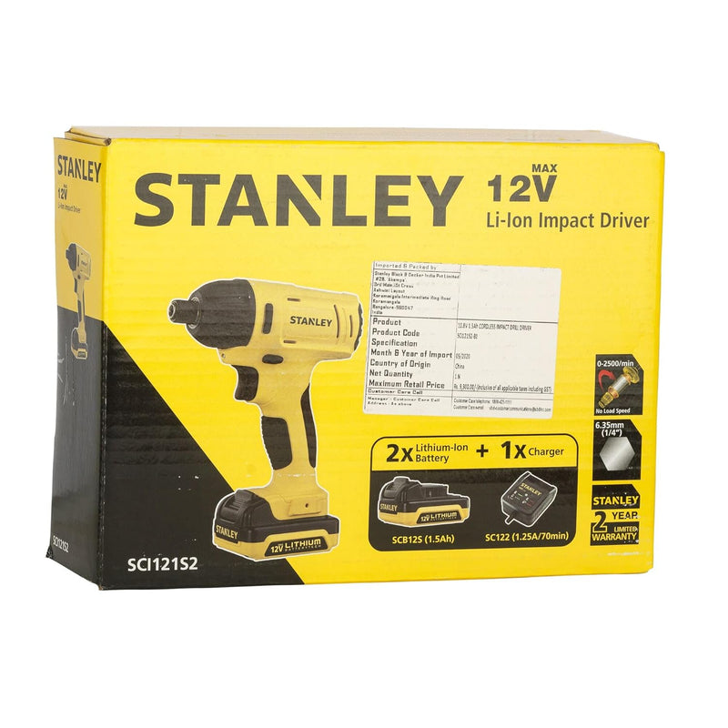 Stanley SCI121S2 - 12V Impact Driver