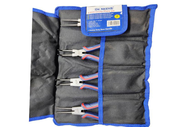 De Neers Circlip Plier 4 Pcs Set