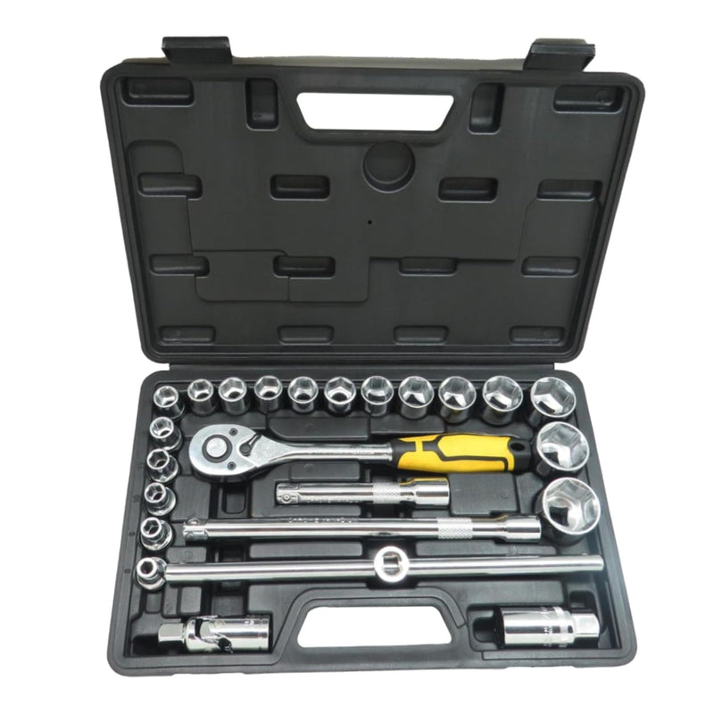 Stanley STMT79054 24 Pcs 1/2 Inch Socket Set with Ratchet Handle