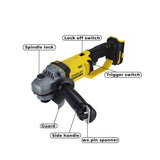 Stanley SCG400 20V Brushed Small Angle Grinder Bare Tool
