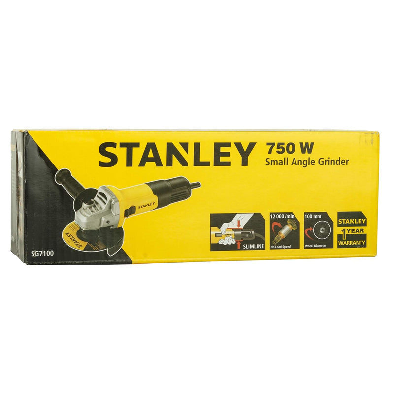 Stanley SG7100 750W Slimline Small Angle Grinder