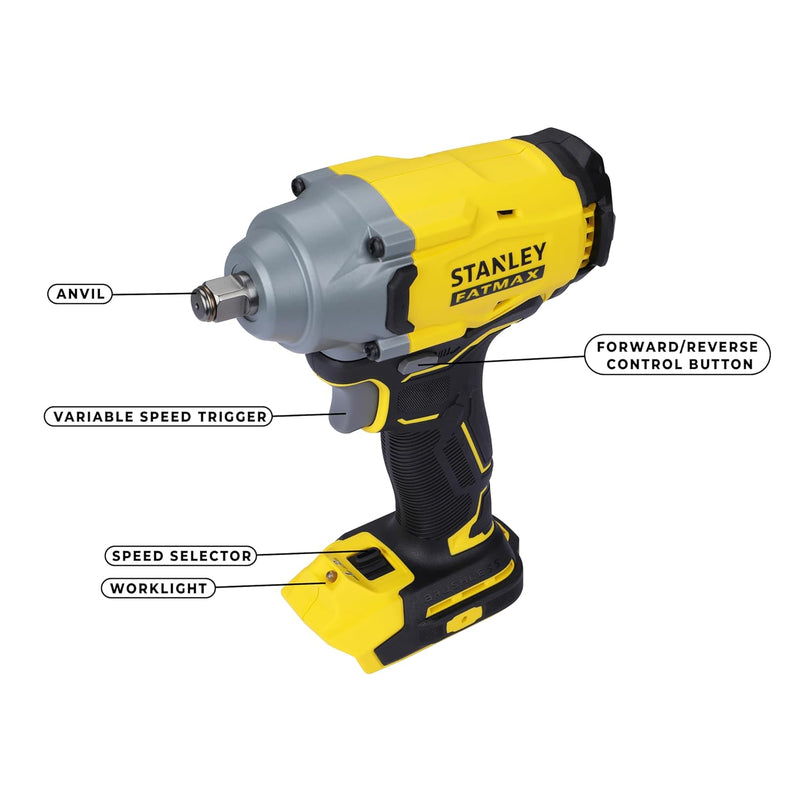 Stanley SBW920 20V Brushless Hammer Drill Bare Tool