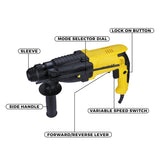 Stanley SHR263K 800W 26mm 3 Mode Sds Plus Hammer