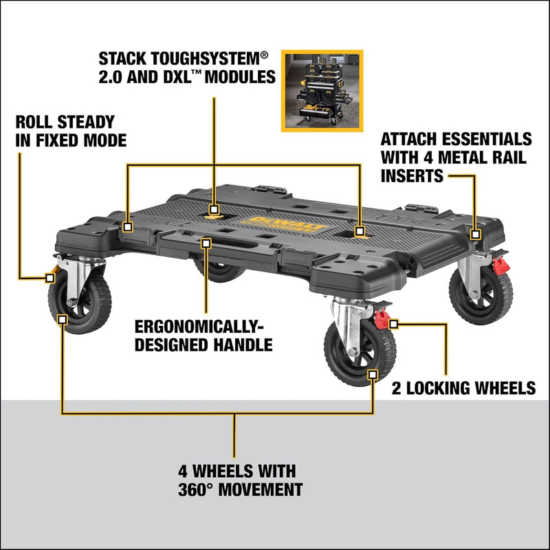 DeWalt DWST08530-1 Tough System 2.0 Dxl Dolly