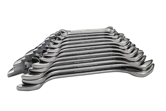 De Neers 12-12M Double Open End Spanners Set of 12 Pcs