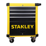 Stanley STST74305-8  4 Drawer Metal Trolley With Cabinet  469X690X889 MM Yellow