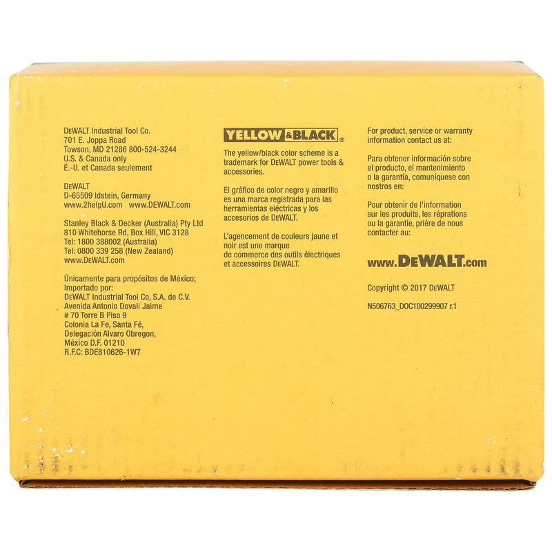 Dewalt DCN8901020 Standard Nails 20x2.6mm 1005Pcs