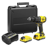 Stanley SBD715D2K 20V Brushed Hammer Drill 60nm