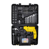 Stanley SDH550KM 550W 10mm Percussion Drill Mechanic Kit With 120 Pcs Hand Tools And Accessories