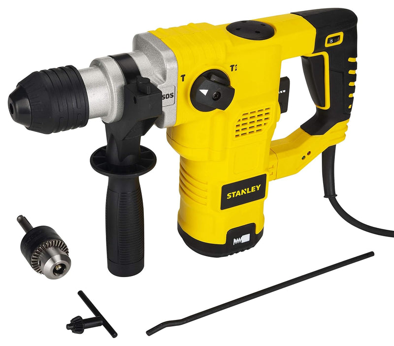 Stanley STHR323K 1250W 32mm 3 Mode L-Shape Sds-Plus Hammer