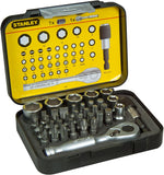 Stanley 1-13-906 39 Piece  Bit Set With Mini Ratchet