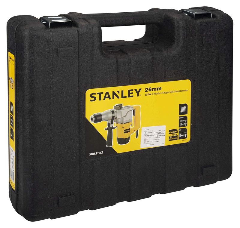Stanley STHR272KS 850W 26mm 2 Mode L Shape Sds Plus Hammer