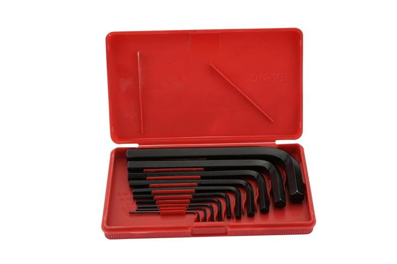 De Neers Hex Allen Key Short Pattern 10pcs Set (Pack of 2)